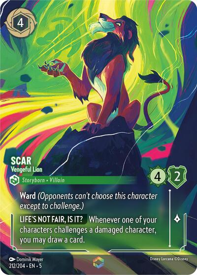 Scar - Vengeful Lion (Enchanted)