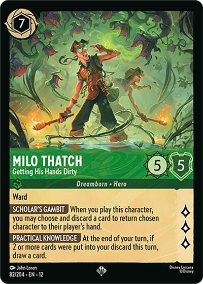 Milo Thatch - Getting His Hands Dirty