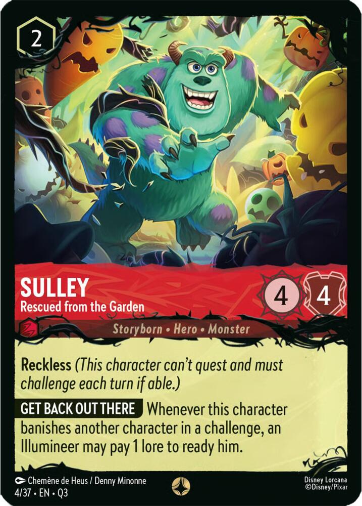 Sulley - Rescued from the Garden