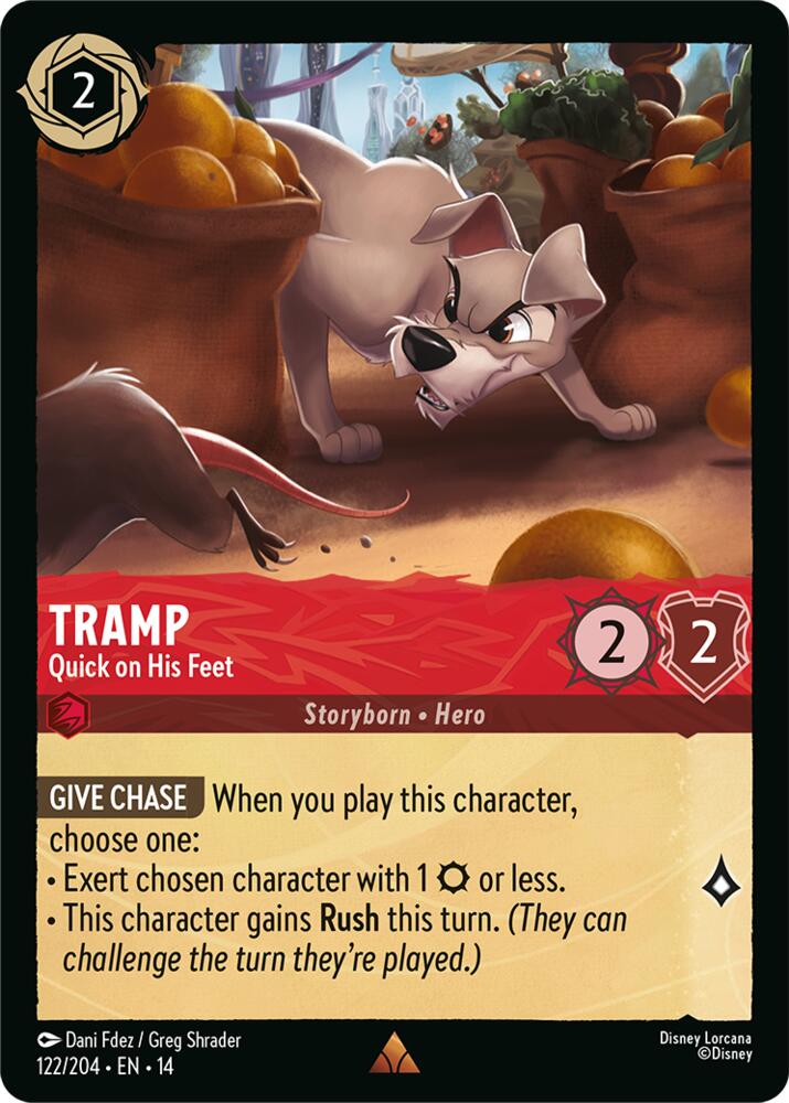 Tramp - Quick on His Feet