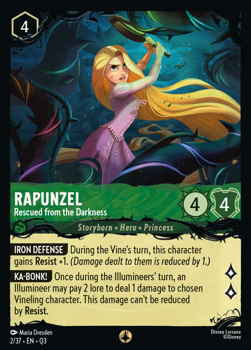 Rapunzel - Hunny Rescue – Illumineer's Quest Lorcana spoiler