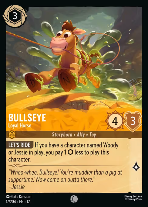 Bullseye - Wilds Unknown Lorcana spoiler