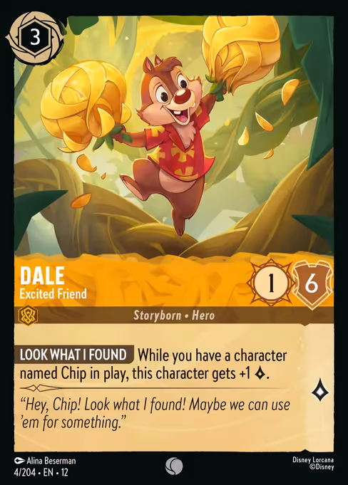 Dale - Wilds Unknown Lorcana spoiler