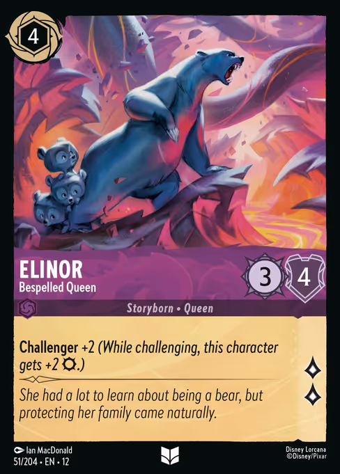 Elinor - Wilds Unknown Lorcana spoiler