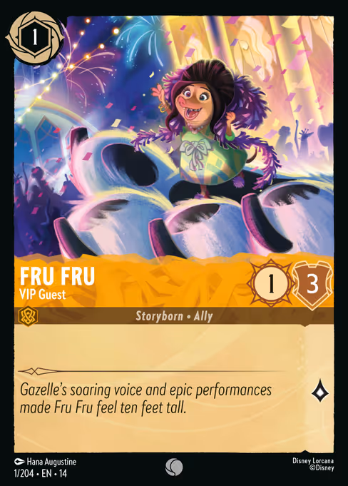 Fru Fru - Hyperia City Lorcana spoiler