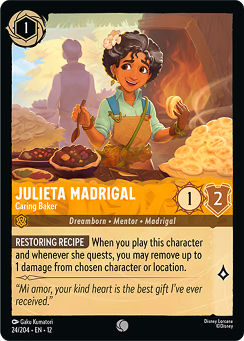 Julieta Madrigal - Wilds Unknown Lorcana spoiler