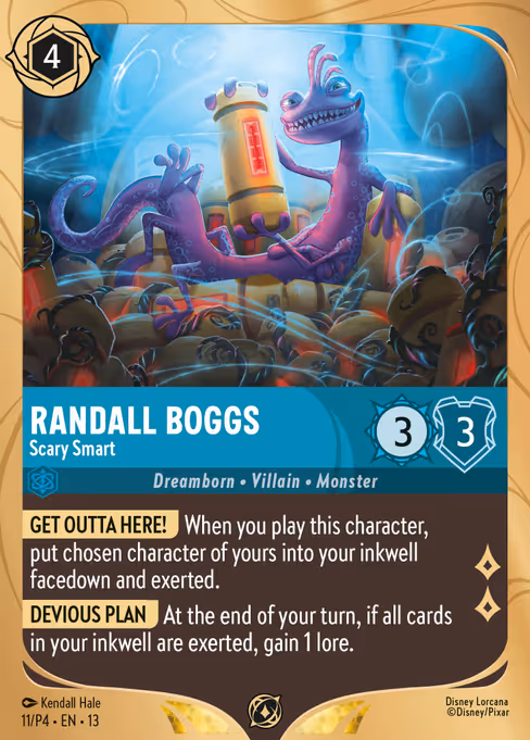 Randall Boggs - Promo Set 4 Lorcana spoiler