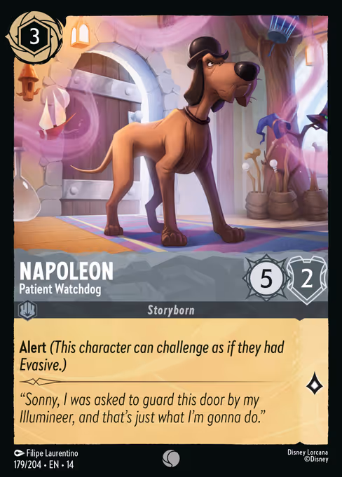 Napoleon - Hyperia City Lorcana spoiler