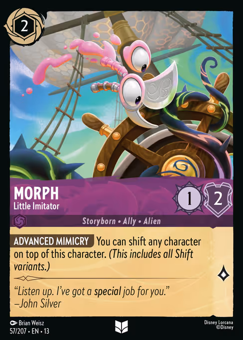 Morph - Attack of the Vine! Lorcana spoiler