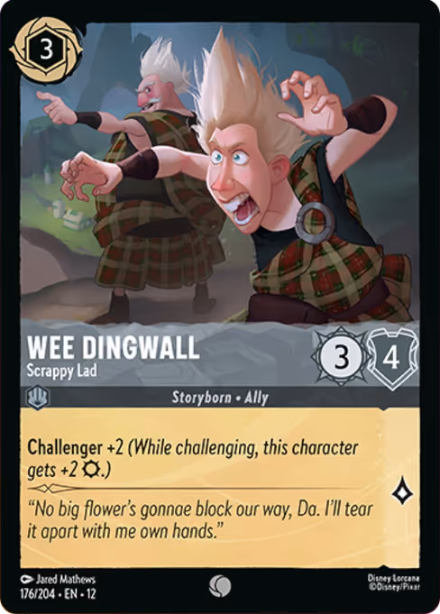 Wee Dingwall - Wilds Unknown Lorcana spoiler