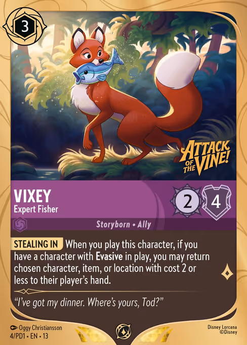 Vixey - PD1 Lorcana spoiler