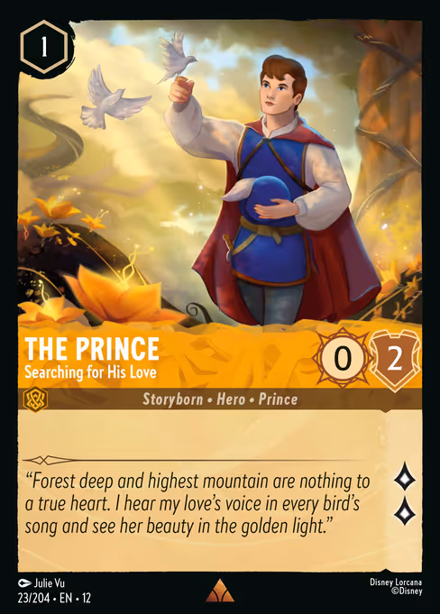 The Prince - Wilds Unknown Lorcana spoiler