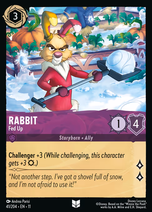 Rabbit - Winterspell Lorcana spoiler