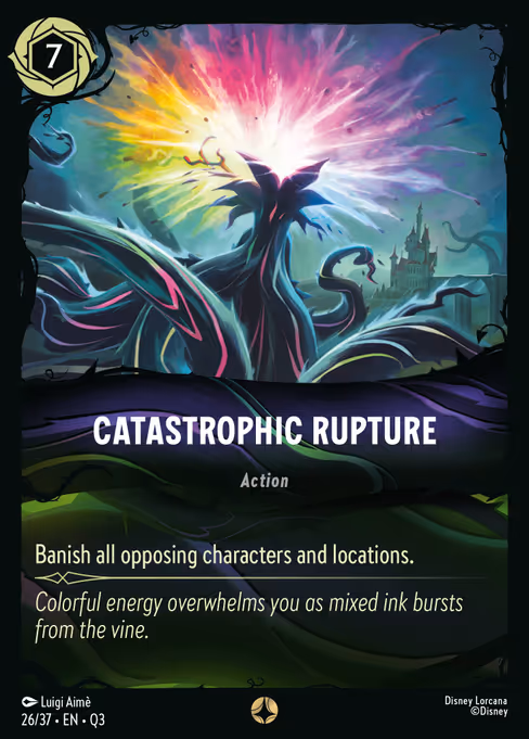 Catastrophic Rupture - Hunny Rescue – Illumineer's Quest Lorcana spoiler