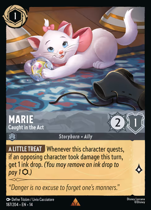Marie - Hyperia City Lorcana spoiler