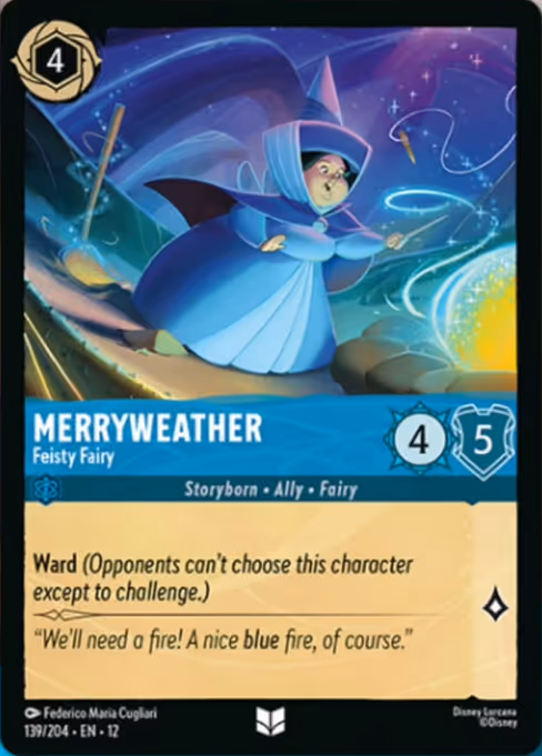 Merryweather - Wilds Unknown Lorcana spoiler