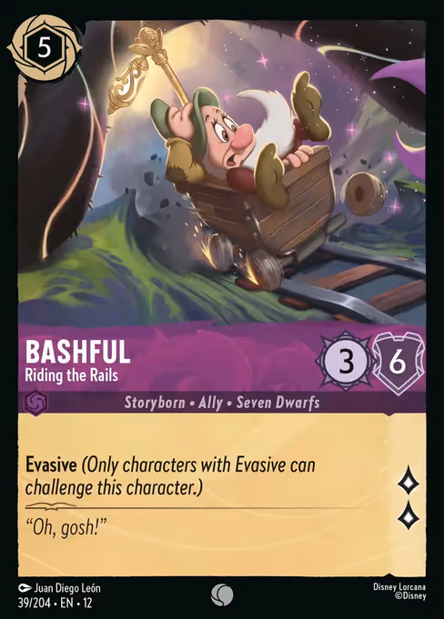 Bashful - Wilds Unknown Lorcana spoiler