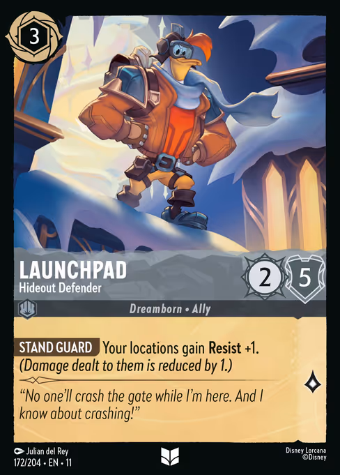 Launchpad - Winterspell Lorcana spoiler