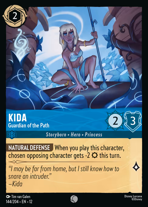 Kida - Wilds Unknown Lorcana spoiler