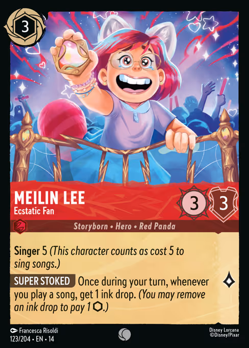 Meilin Lee - Hyperia City Lorcana spoiler
