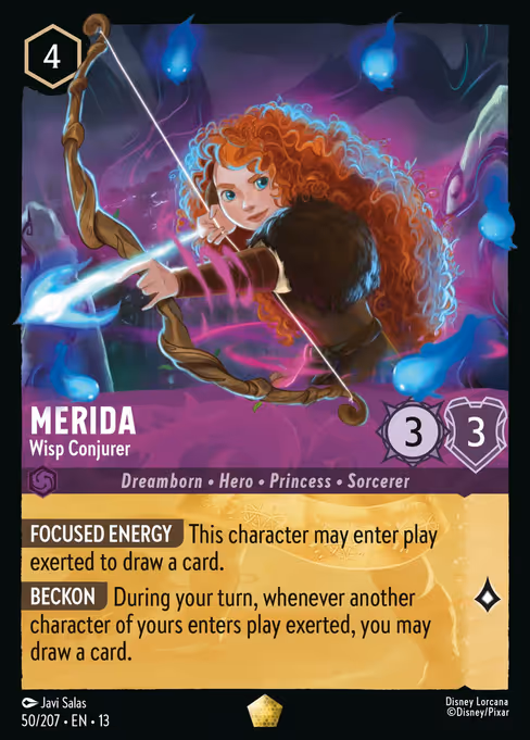 Merida - Attack of the Vine! Lorcana spoiler