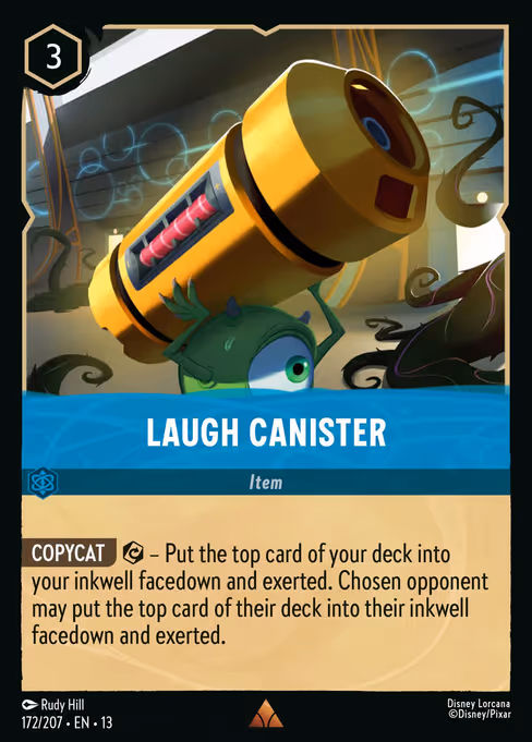 Laugh Canister - Attack of the Vine! Lorcana spoiler