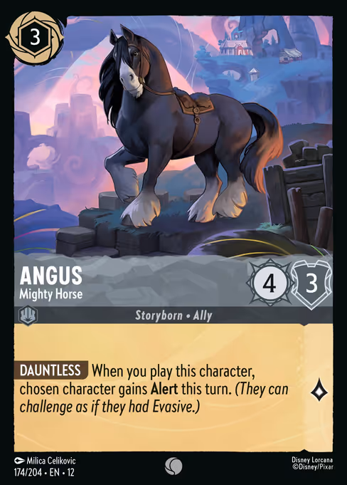 Angus - Wilds Unknown Lorcana spoiler