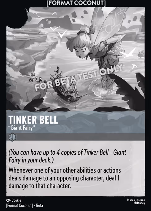 Tinker Bell - Format Coconut Lorcana spoiler