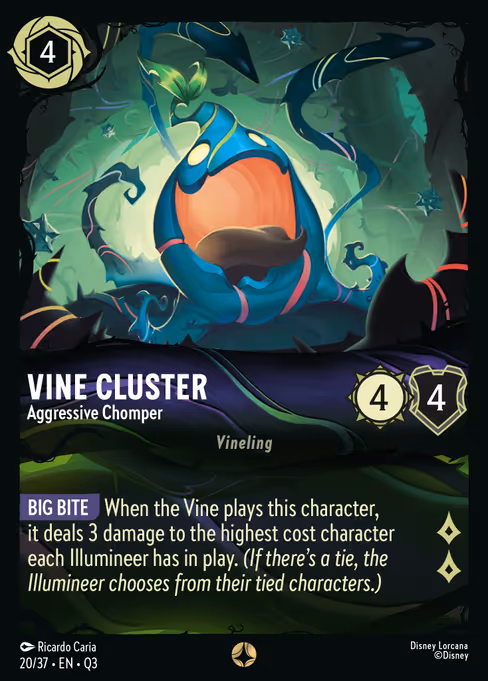 Vine Cluster - Hunny Rescue – Illumineer's Quest Lorcana spoiler