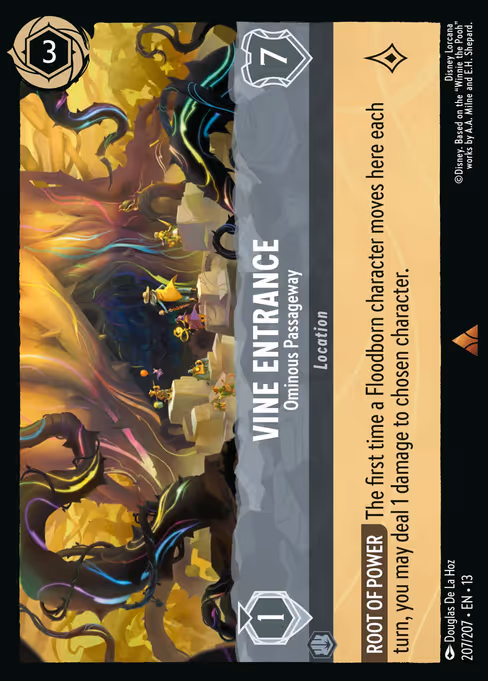 Vine Entrance - Attack of the Vine! Lorcana spoiler