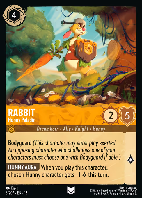 Rabbit - Attack of the Vine! Lorcana spoiler