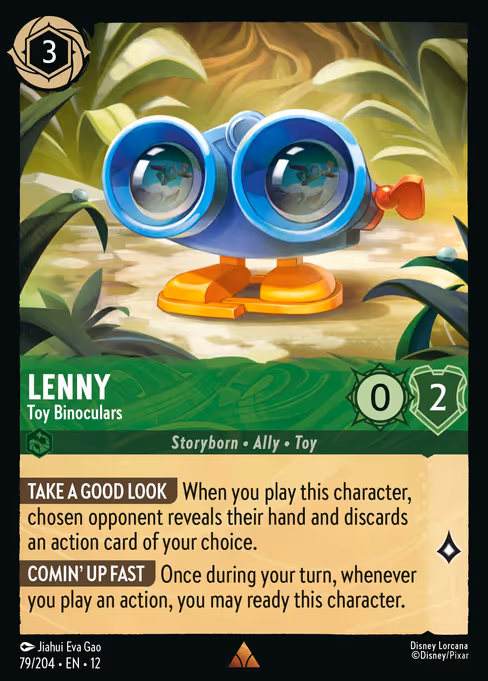Lenny - Wilds Unknown Lorcana spoiler