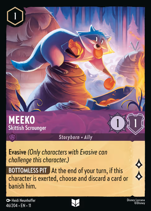Meeko - Winterspell Lorcana spoiler