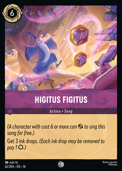 Higitus Figitus - Hyperia City Lorcana spoiler