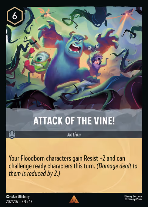 Attack Of The Vine! - Attack of the Vine! Lorcana spoiler