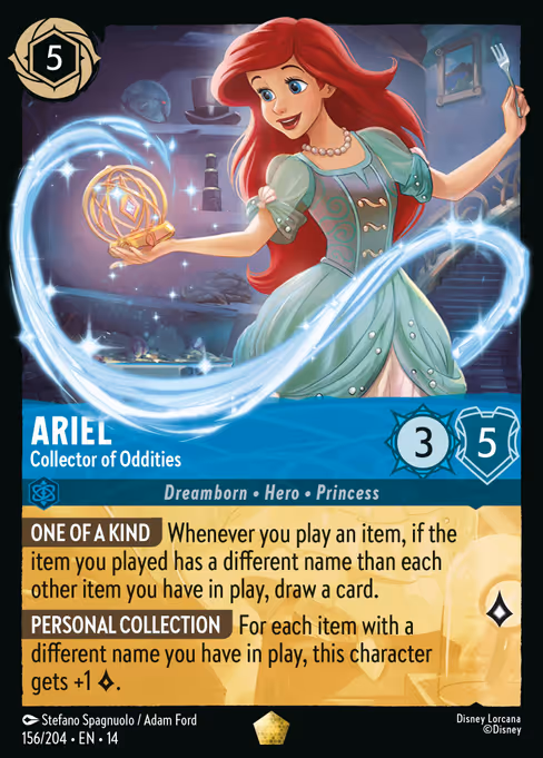 Ariel - Hyperia City Lorcana spoiler