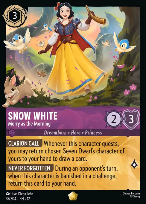 Snow White - Wilds Unknown Lorcana spoiler