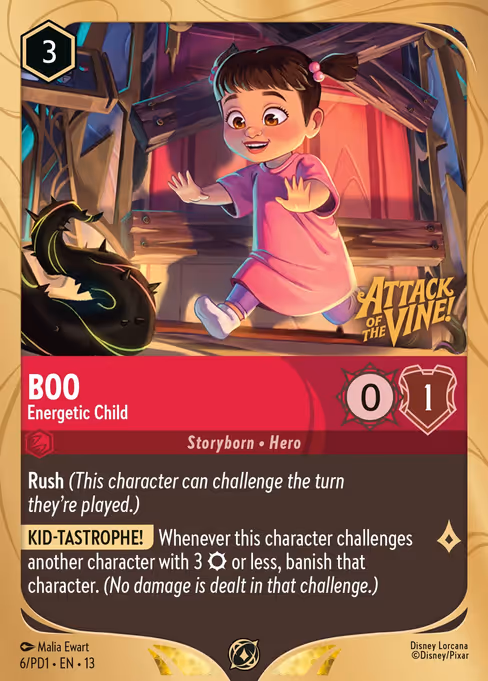 Boo - PD1 Lorcana spoiler