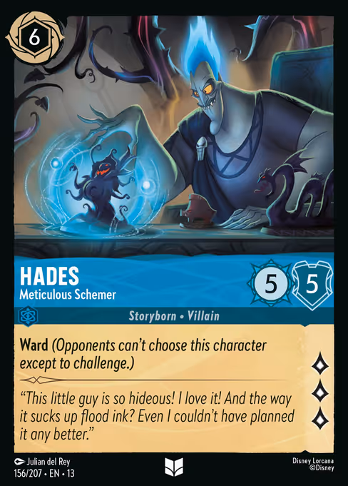 Hades - Attack of the Vine! Lorcana spoiler