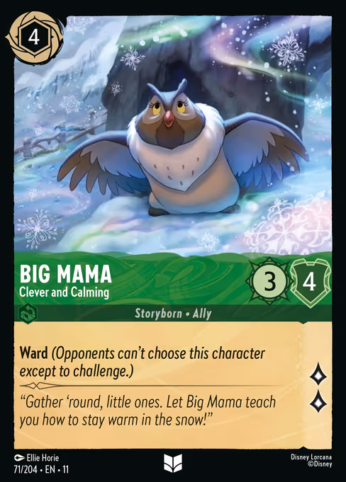 Big Mama - Winterspell Lorcana spoiler
