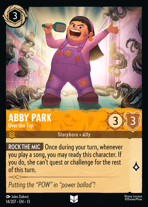 Abby Park - Attack of the Vine! Lorcana spoiler