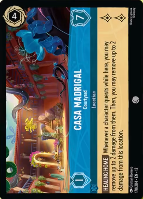 Casa Madrigal - Wilds Unknown Lorcana spoiler