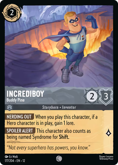 Incrediboy - Wilds Unknown Lorcana spoiler