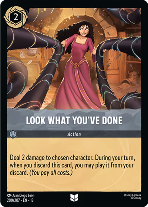 Look What You've Done - Attack of the Vine! Lorcana spoiler