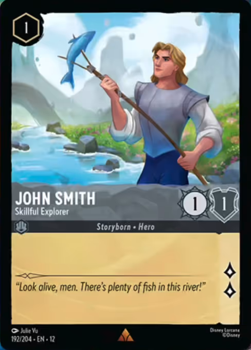 John Smith - Wilds Unknown Lorcana spoiler