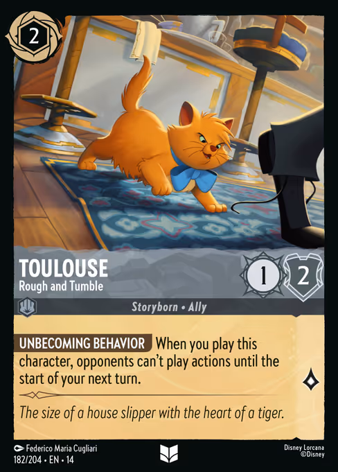 Toulouse - Hyperia City Lorcana spoiler