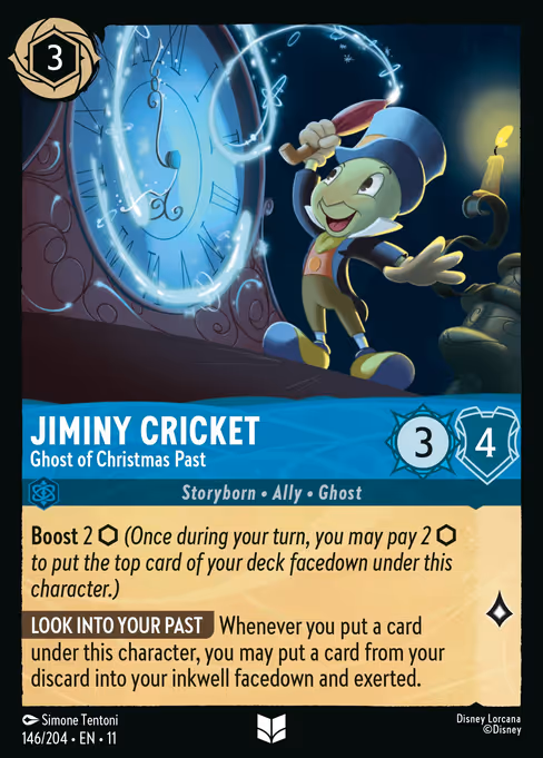Jiminy Cricket - Winterspell Lorcana spoiler