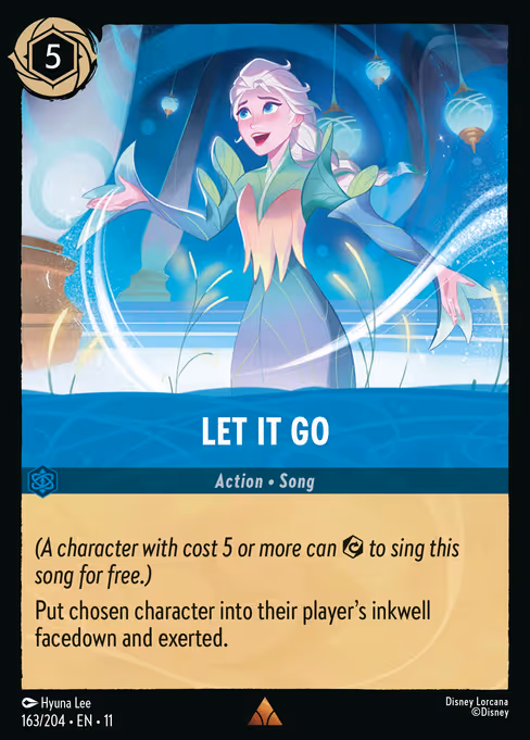 Let It Go - Winterspell Lorcana spoiler
