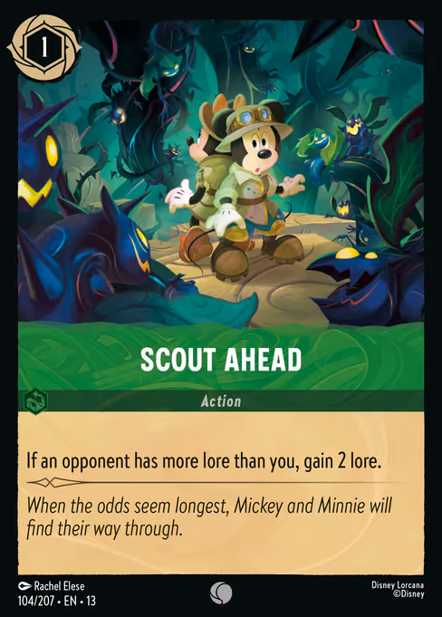 Scout Ahead - Attack of the Vine! Lorcana spoiler