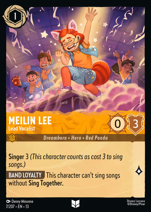 Meilin Lee - Attack of the Vine! Lorcana spoiler